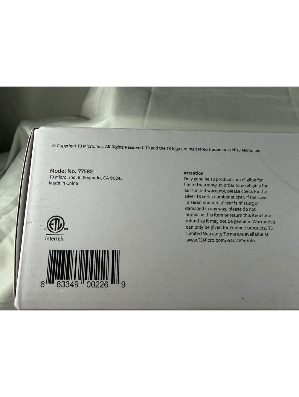 T3 EDGE Heated Smoothing & Styling Brush Brand New in the Box - Picture 2 of 9